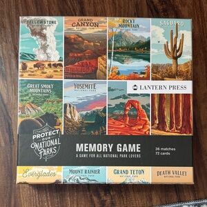 National Parks Card Game - Multicolor